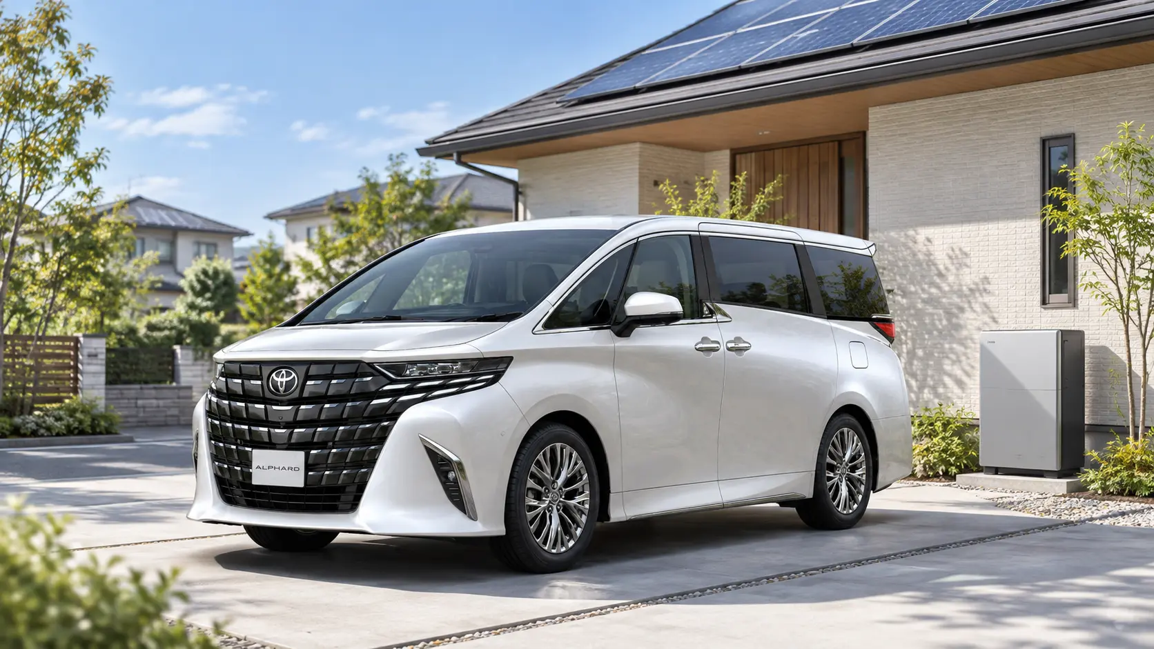 トヨタアルファードPHEVはV2Hに対応？価格・費用・補助金・見積もり方法を解説